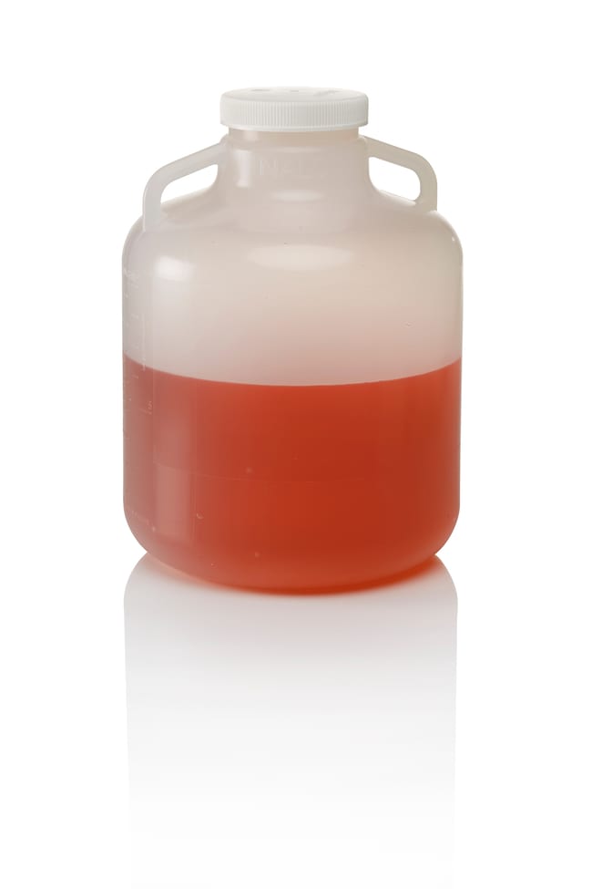 Weithals-Ballonflasche, 20 l LDPE mit He