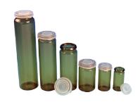 ROLLRANDGLAS SCHNAPPDECKEL BRAUN 100ML,