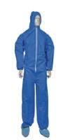OVERALL SMS MIT KAPUZE BLAU 2XL,  UoM: 1