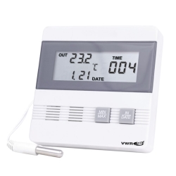 THERMOMETER TIME/DATE MIN/MAX -40/80°C,