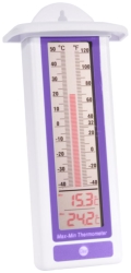 THERMOMETER MIN/MAX MERCURY FREE,  UoM: