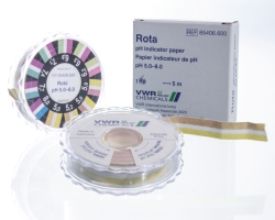 PH INDICATOR PAPER DUO 1.0-12.0 ROTA,  U