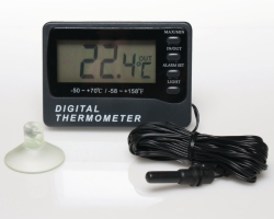 DUAL ZONE DIGITAL AQUARIUM THERMOMETER,