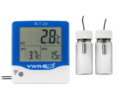 VWR DIGITAL ALARM THERMOMETER BCT220,  U