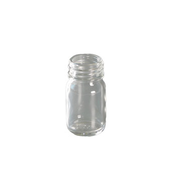 Glas-Weithalsgewindeflasche 0,030l klar
