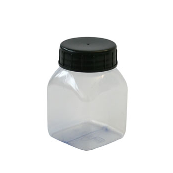 PVC-Schraubdeckeldose 0,500l glasklar
