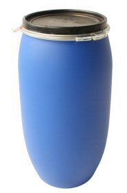 PE-Deckelbehälter 150l blau